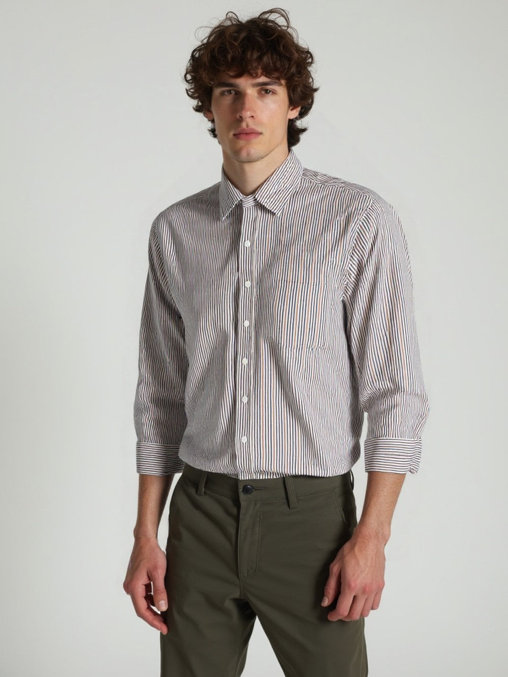 Camisa hombre ML Bogari rayada