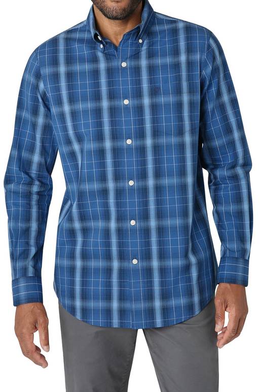 Camisa hombre ML Chaps TG cuadrille