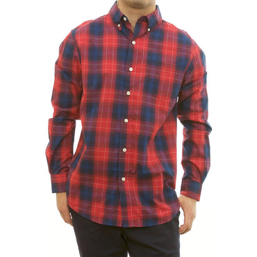 Camisa hombre ML Chaps TG cuadrille