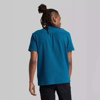 Camisa Hombre Original Use MC algodon texturizada