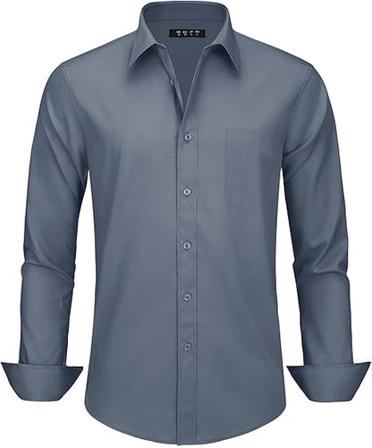 Camisa hombre Tac Asen clasica lisa