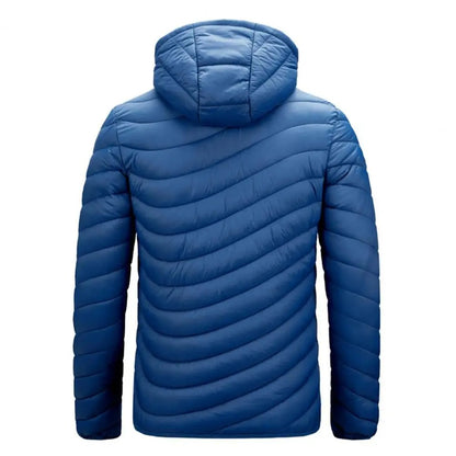Campera hombre nylon inflada con capucha POC 