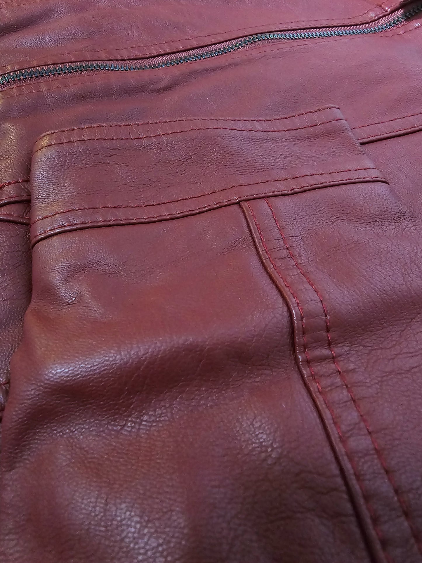 Campera dama Melaioma cuero 