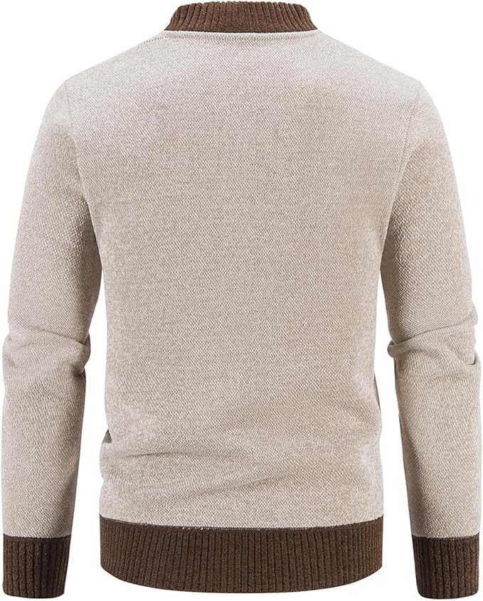 Campera hombre de hilo con con detalle Ciervo 