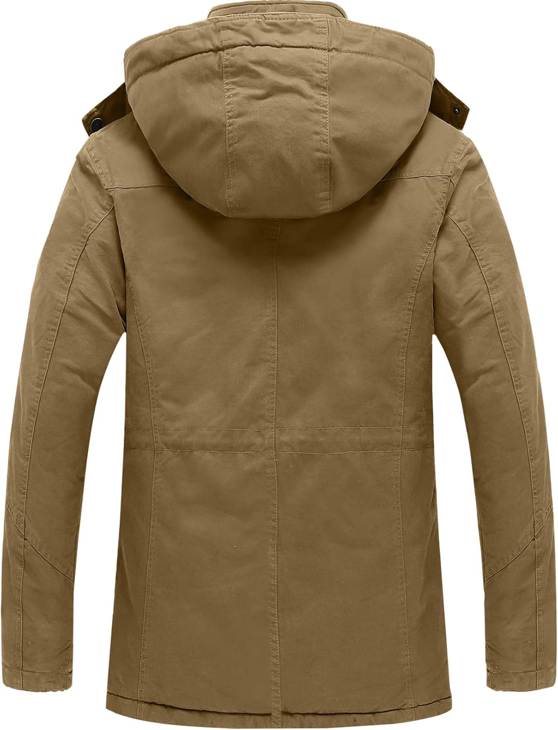 Campera hombre Ouiuxc parka tela forrada