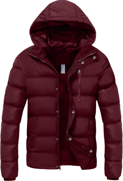 Campera hombre Szory nylon inflada capucha