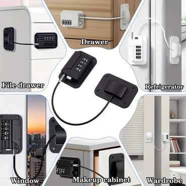 Cerradura para heladera con codigo