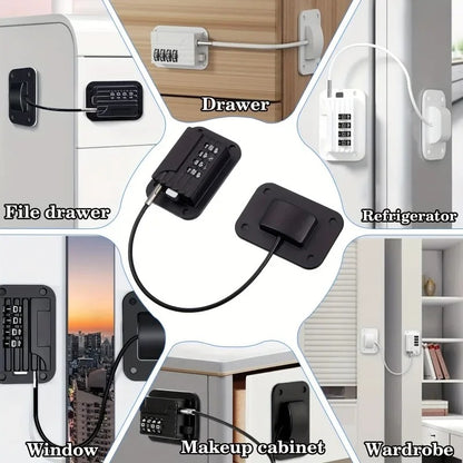 Cerradura para heladera con codigo