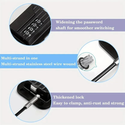 Cerradura para heladera con codigo
