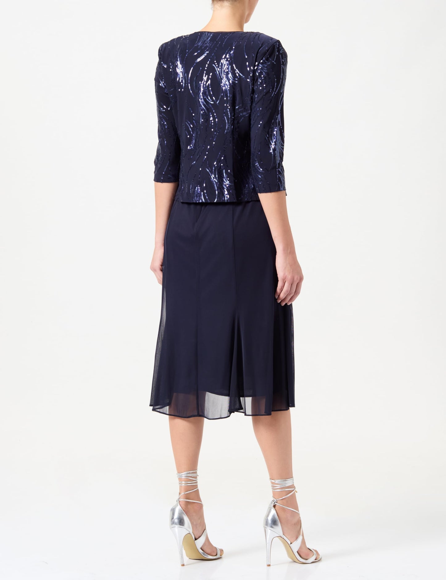 Chaqueta dama de fiesta Alex Evening con lentejuelas