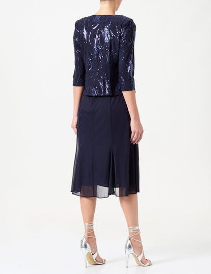 Chaqueta dama de fiesta Alex Evening con lentejuelas