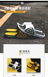 Chinelas Ojotas Triangulos Hombre Verano