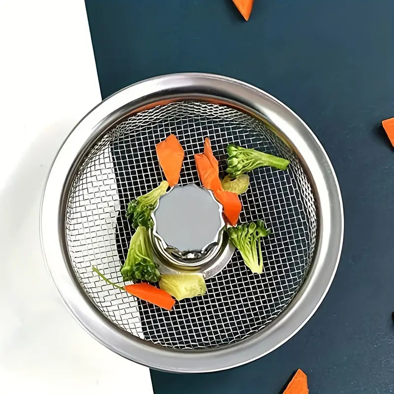 Filtro Colador de Malla Fina para fregadero Mecanismo Antiatasco