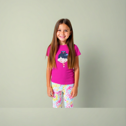 Conjunto niña  Calza y remera Sport