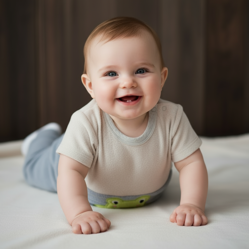 Conjunto niña calza y remera toalla
