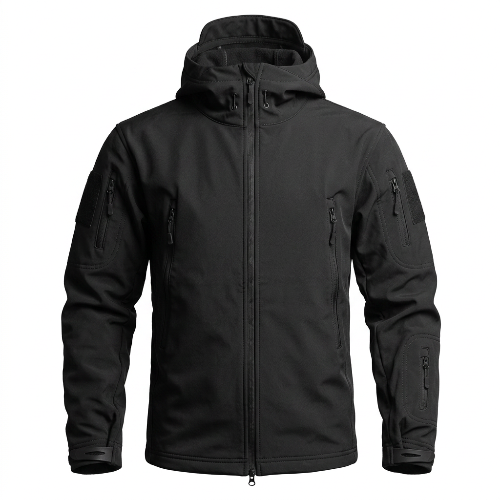 Conjunto Soft Shell Piel de Tiburón para Invierno. Térmico, Impermeable y Transpirable. Ideal Montañismo, Táctico y Entrenamiento.