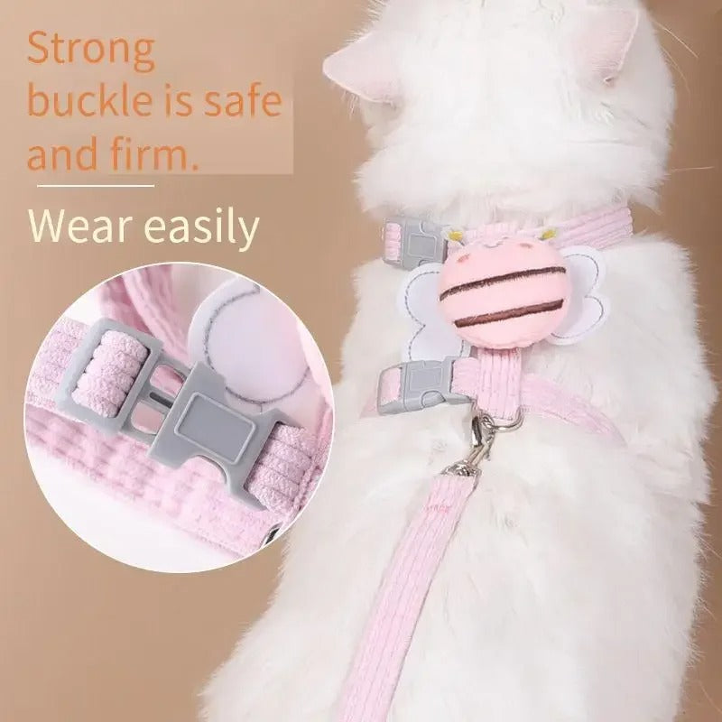 Correa para Gato con abejita 