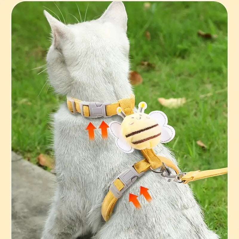 Correa para Gato con abejita 