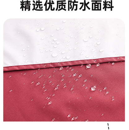 Delantal Impermeable Con Mangas Diseño Japonés Para Mujer