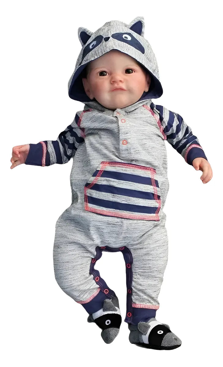 Enterito niño zorro gris 6-9 m