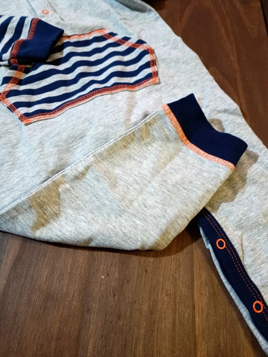 Enterito niño zorro gris 6-9 m