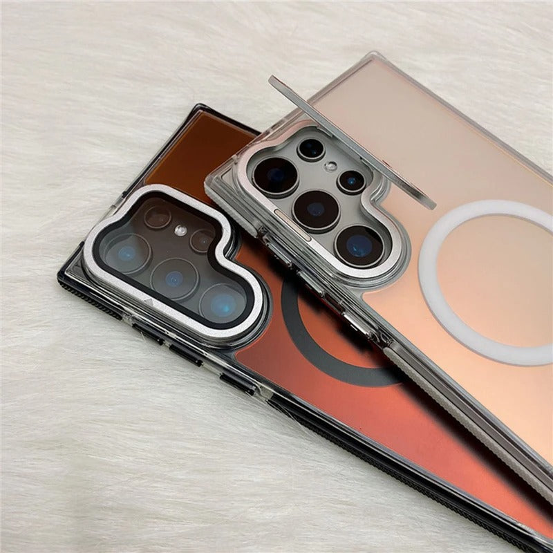 Funda Galaxy S25+ magnético con protección lente 