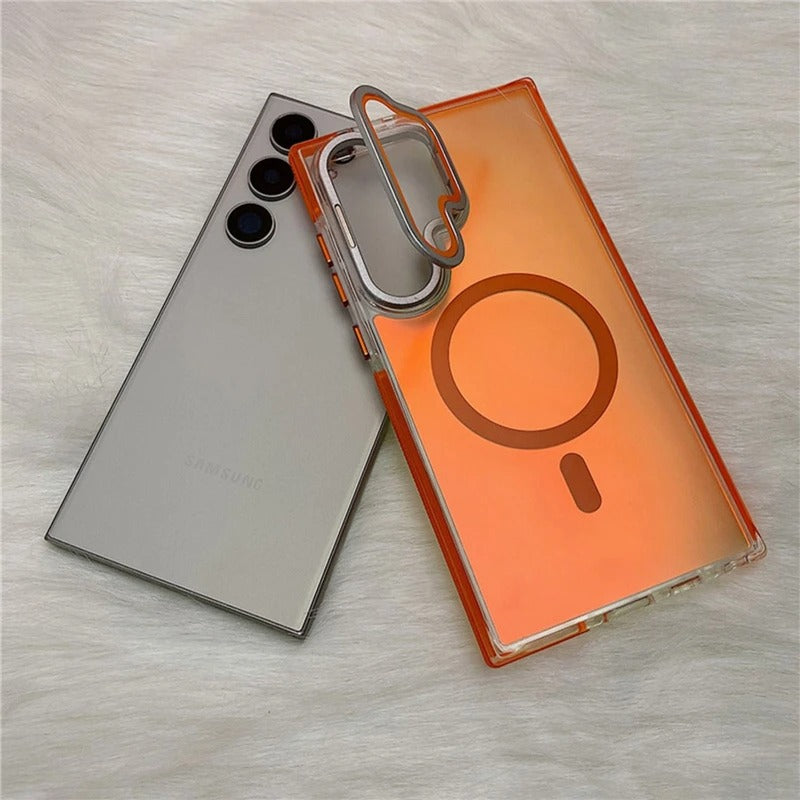 Funda Galaxy S25+ magnético con protección lente 