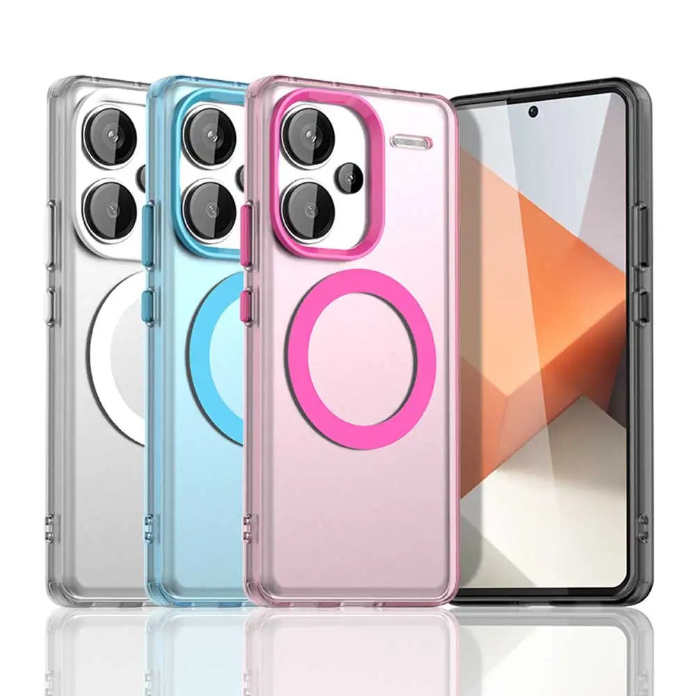 Funda Xiaomi 15 tpu Funda magnética de carga inalámbrica