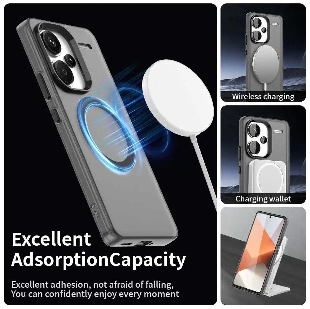 Funda Xiaomi 15 tpu Funda magnética de carga inalámbrica