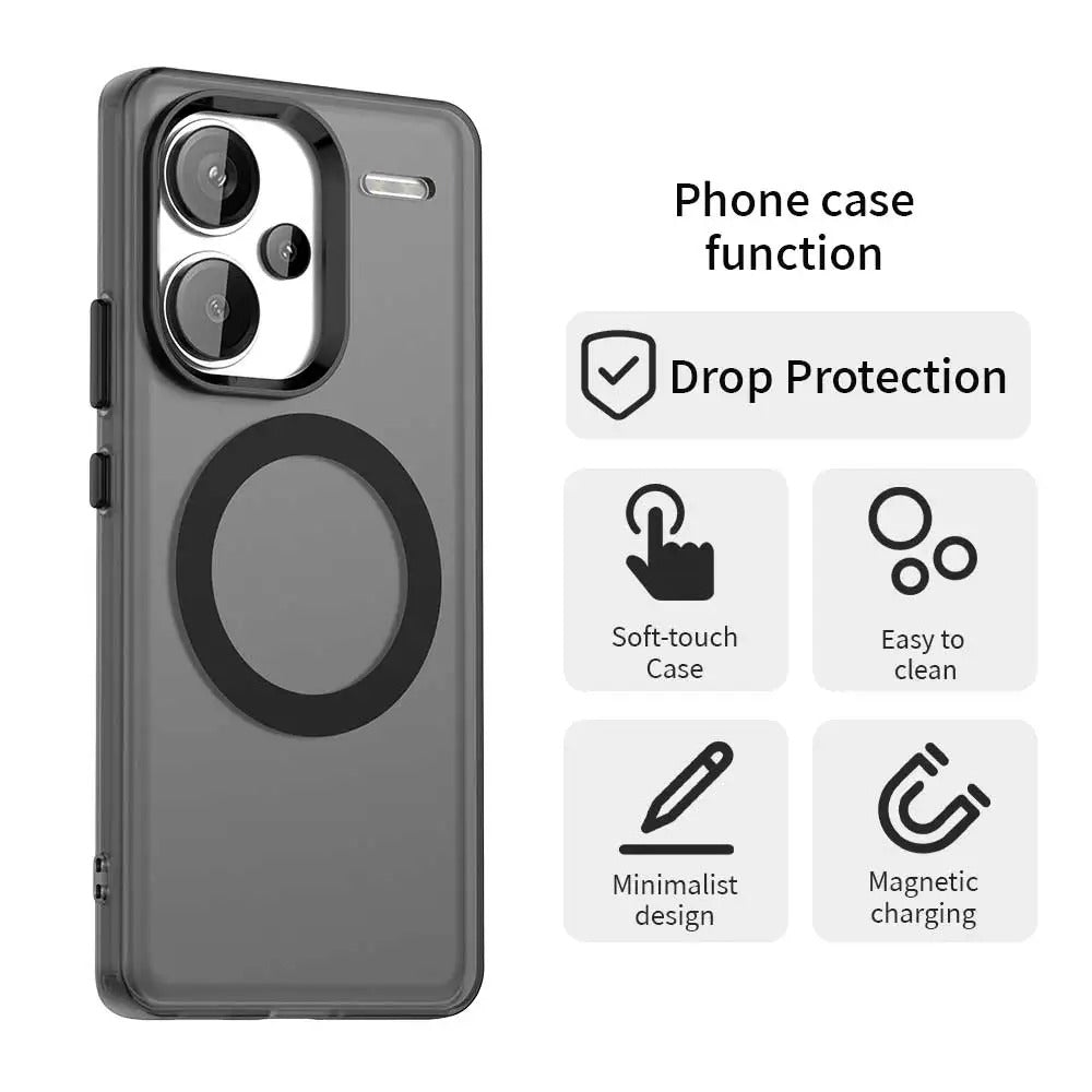 Funda Xiaomi 15 tpu Funda magnética de carga inalámbrica
