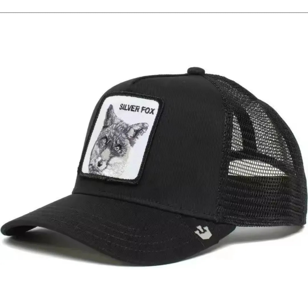 Gorra visera con parche animales