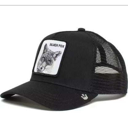 Gorra visera con parche animales