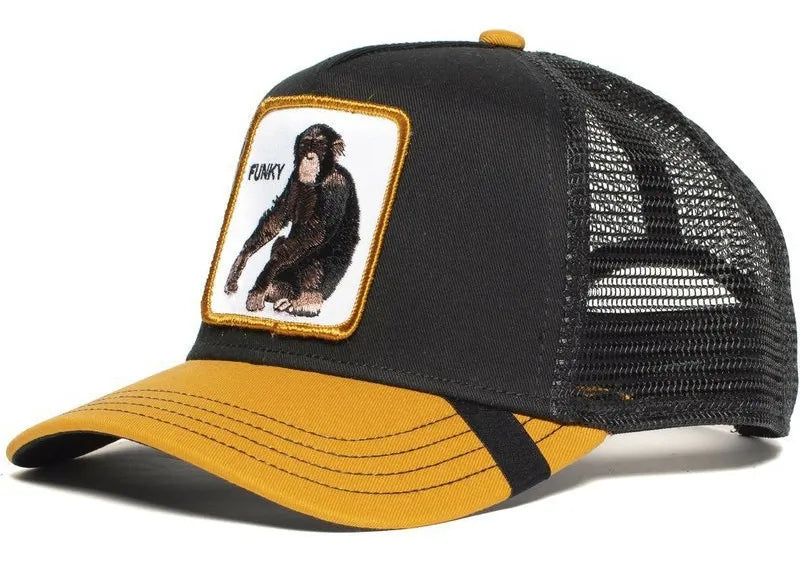 Gorra visera con parche animales