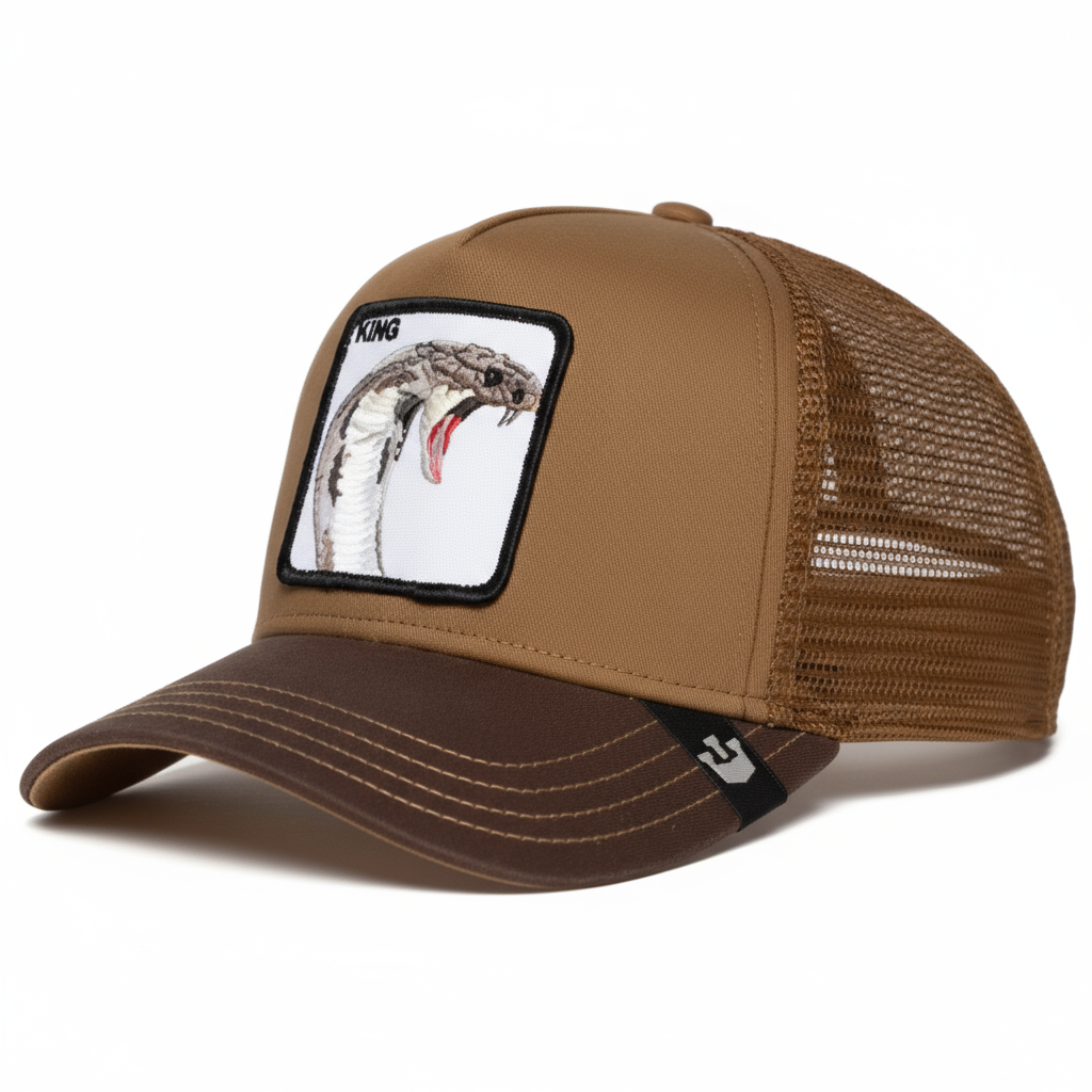 Gorra visera con parche animales