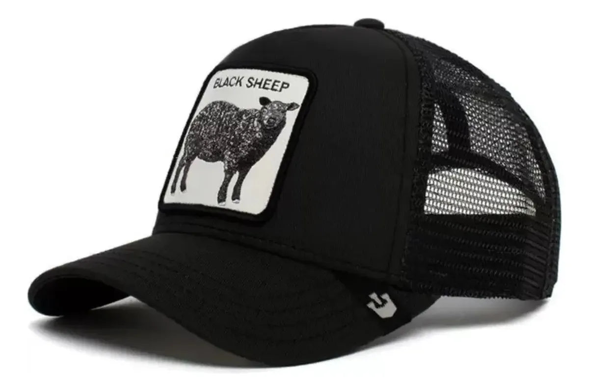 Gorra visera con parche animales