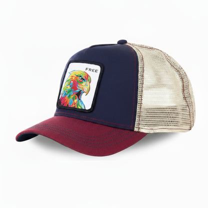 Gorra visera con parche animales