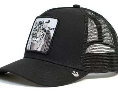 Gorra visera con parche animales