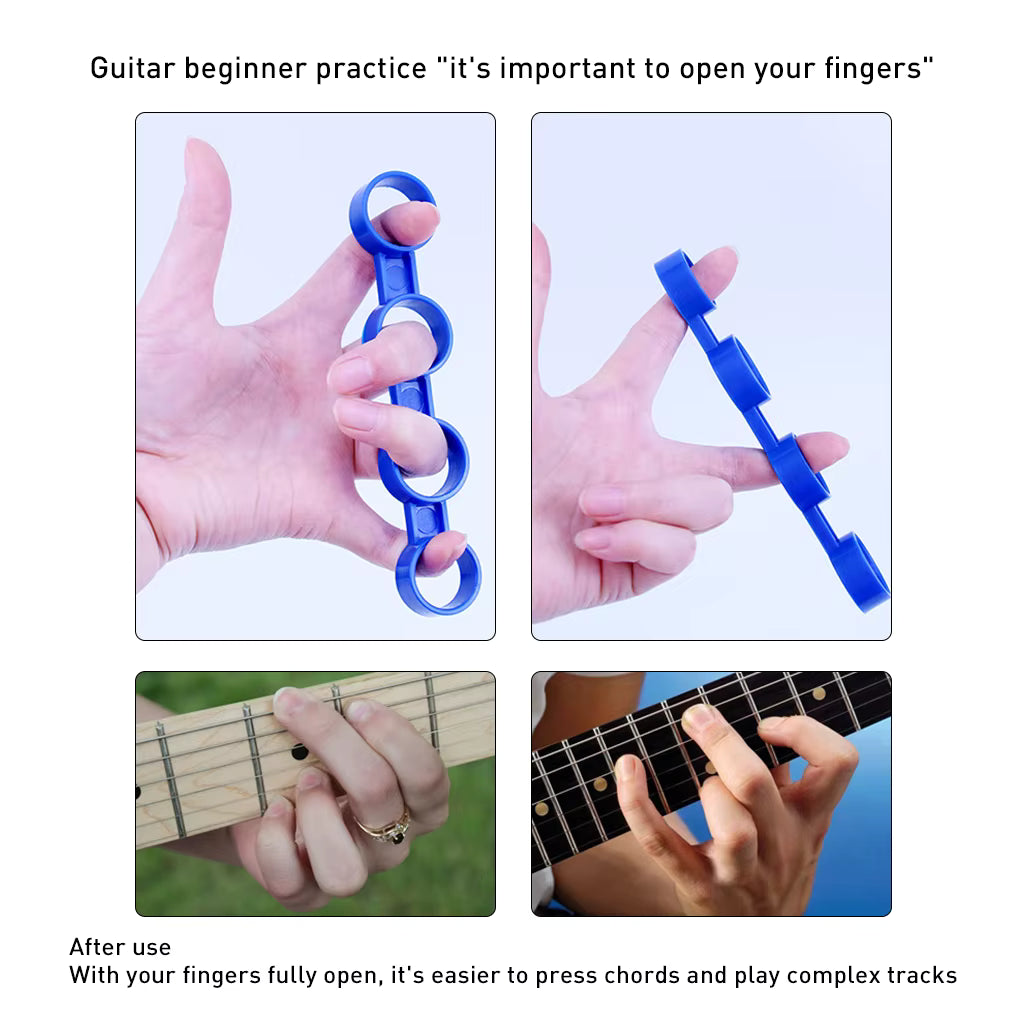Herramienta practica acordes de guitarra, flexibilidad en dedos