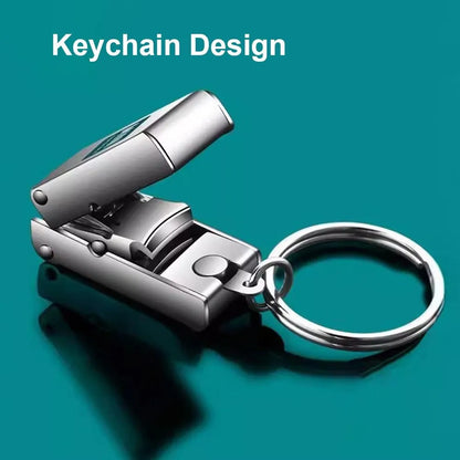 llavero Cortauñas metalico 