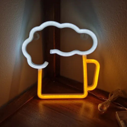 Luz Decorativa LED en varios diseños - Blanco Floral