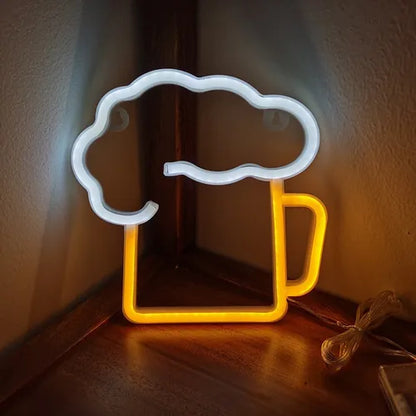 Luz Decorativa LED en varios diseños - Blanco Floral