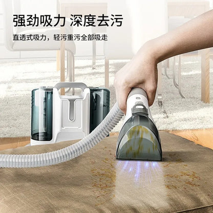 Aspiradora limpiadora de sofás de tela multifuncional vapor