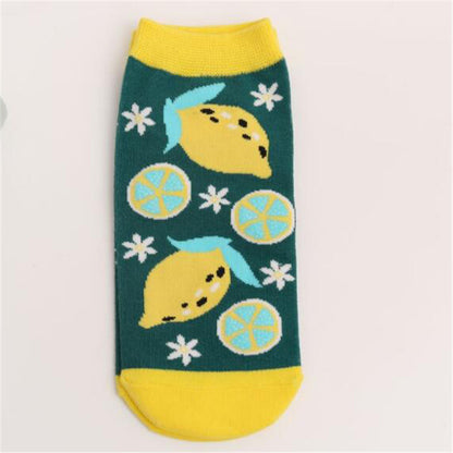 Media soquete varios diseños coloridos