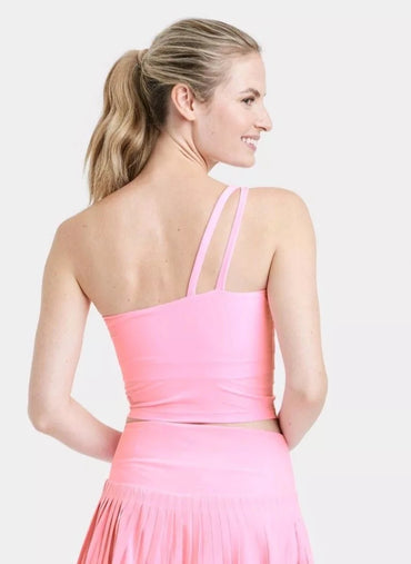 Musculosa dama All in Motion asimetric crop