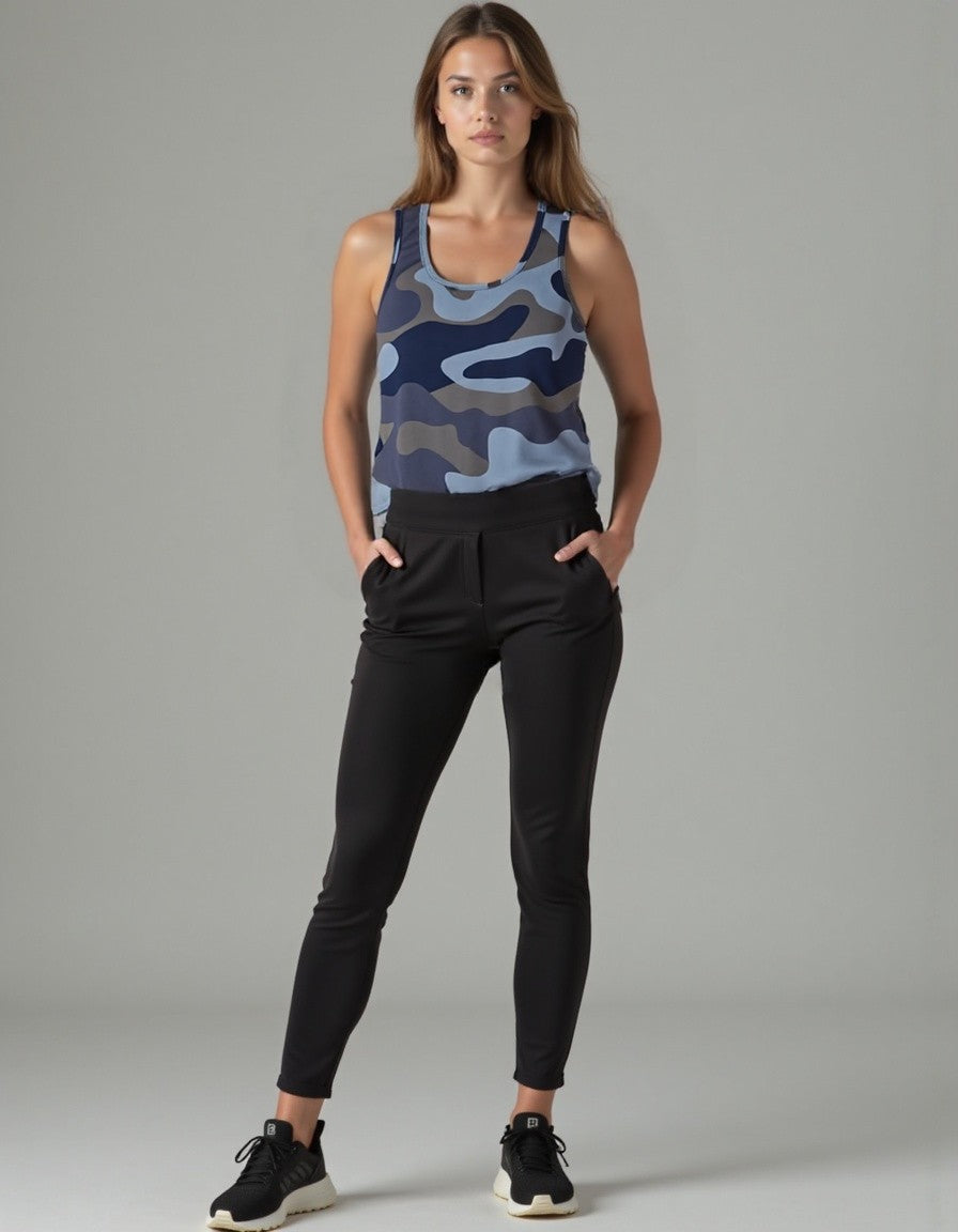 Musculosa dama Yogaworks nadadora