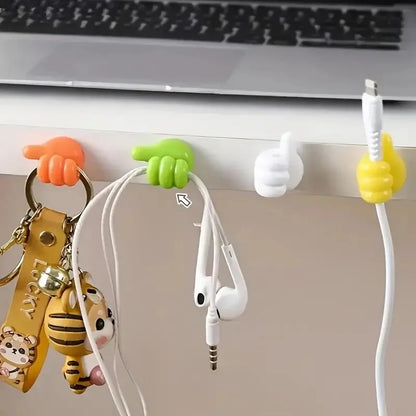Organizador de cable gancho pulgar