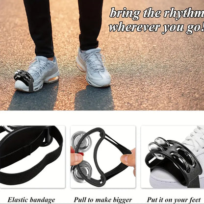 pandereta de aros para pie