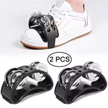 pandereta de aros para pie