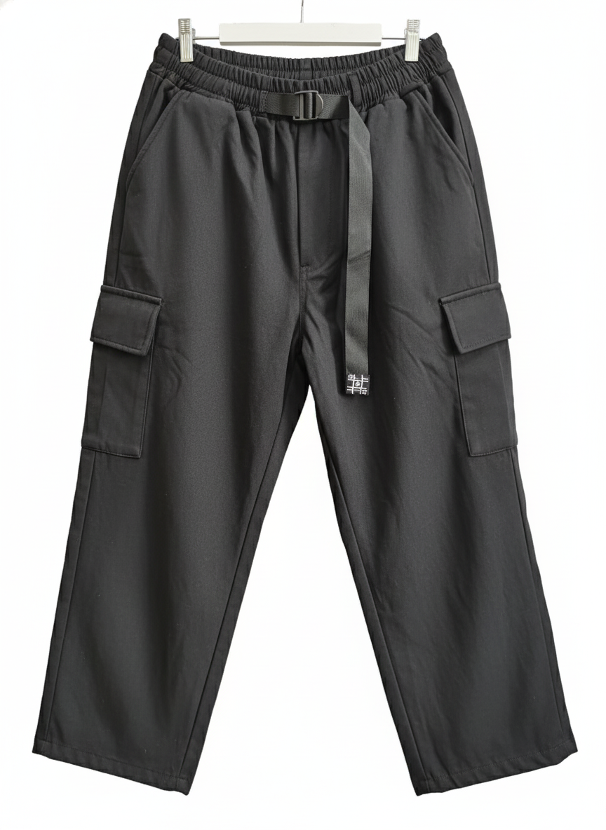 Pantalon Cargo con correa forrado por dentro 