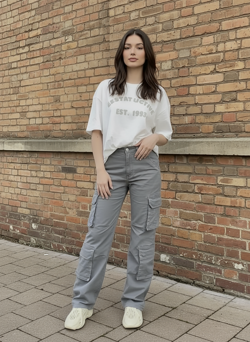 Pantalon dama cargo elefante